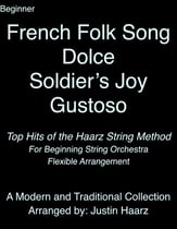 French Folk Song, Dolce, Soldier's Joy, Gustoso Orchestra sheet music cover